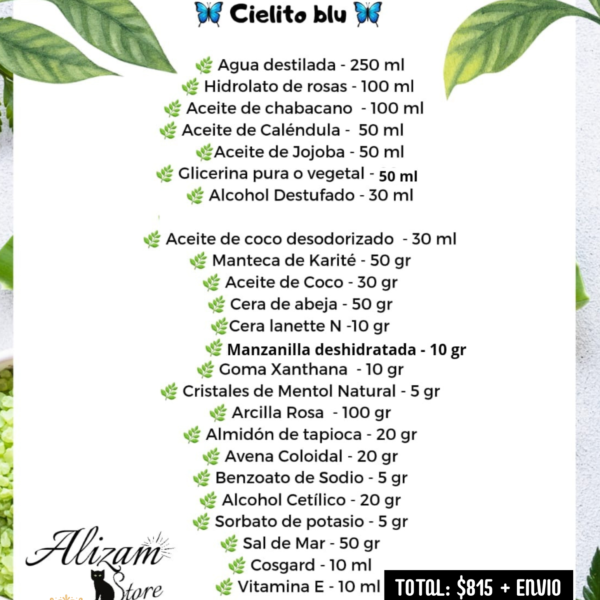 🩵Cielito Blu🩵 Módulo 11 - Productos terapéuticos y Spa I