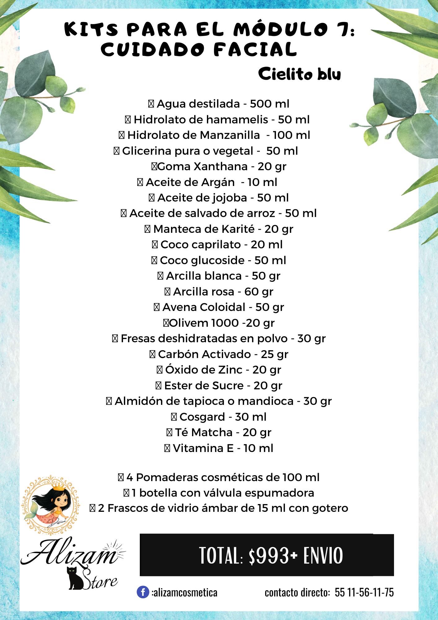 🩵Cielito Blu🩵 Módulo 7- Cuidado Facial