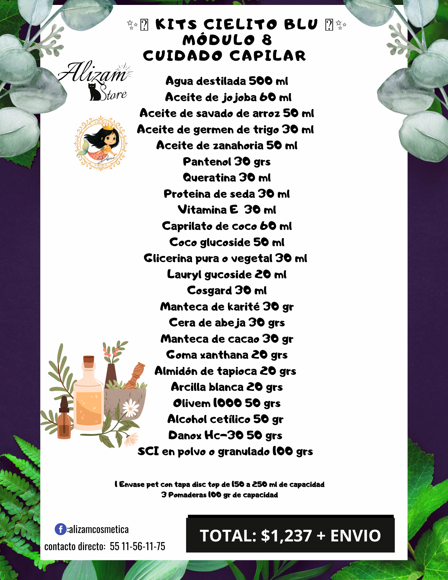 🩵Cielito Blu🩵 Módulo 8 - Cuidado Capilar