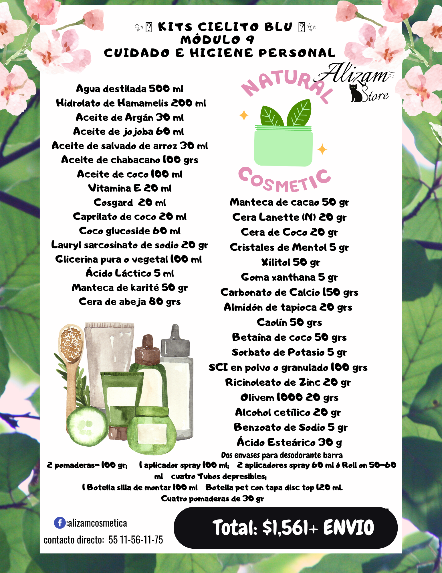 🩵Cielito Blu🩵 Módulo 9 - Cuidado e Higiene Personal