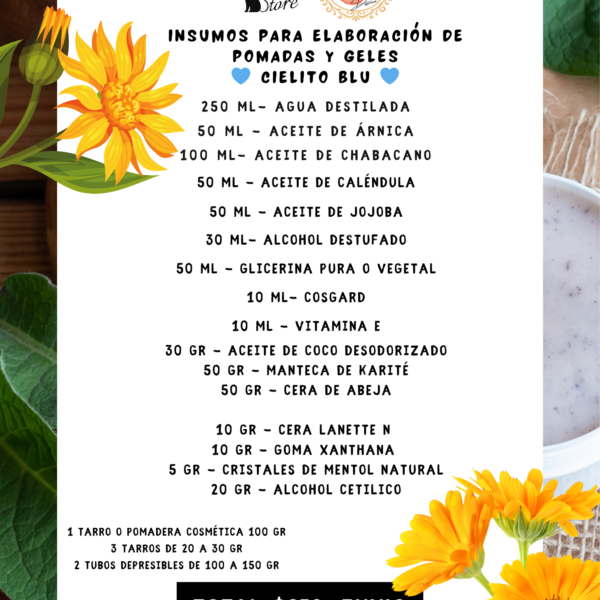 ☁️ Cielito Blu☁️ CURSOS - POMADAS Y GELES