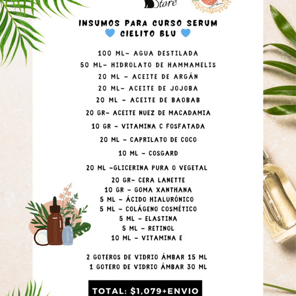 ☁️ Cielito Blu☁️ CURSOS - SÉRUM