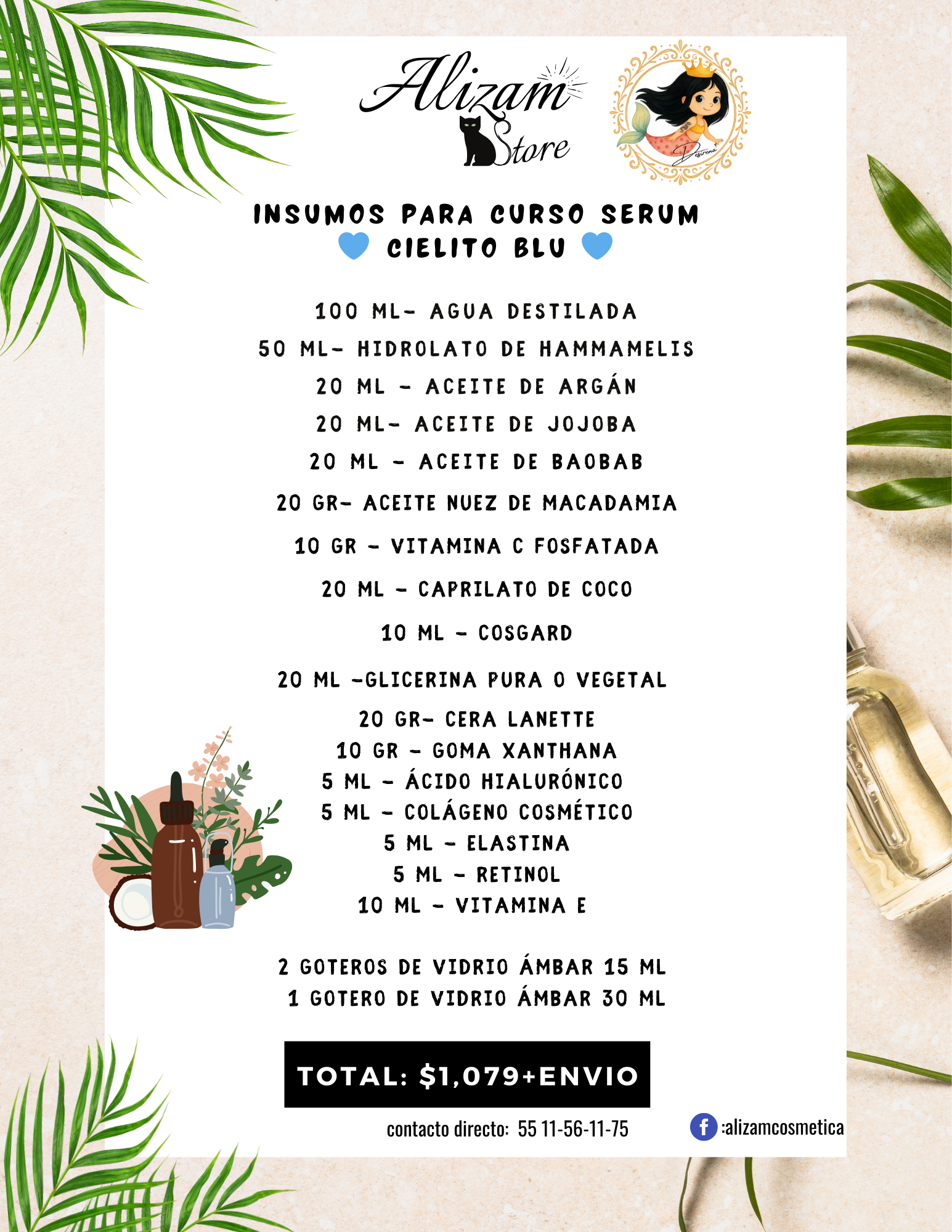 ☁️ Cielito Blu☁️ CURSOS - SÉRUM