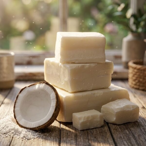 Cera de Coco Pura – Para Bálsamos Labiales DIY y Cosmetica Solida – Emoliente Natural