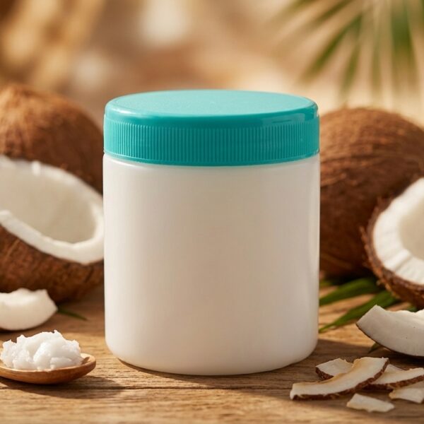 Aceite de Coco Virgen Prensado en Frío – Para Cosmética Sólida y Bálsamos DIY – Hidratante Profundo