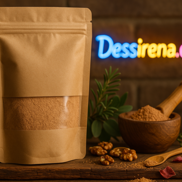 Cascara de Nuez Molida – Exfoliante Natural Suave Para Jabones Artesanales y Cosmetica DIY