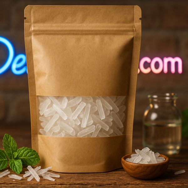 Cristales de Mentol – Grado Cosmetico – Para Cosmetica Sensorial DIY – Efecto Refrescante Intenso