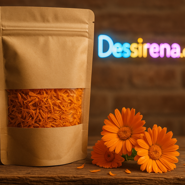 Flor de Calendula – Pura y Natural – Para Cosmetica Artesanal DIY – Calmante y Reparadora