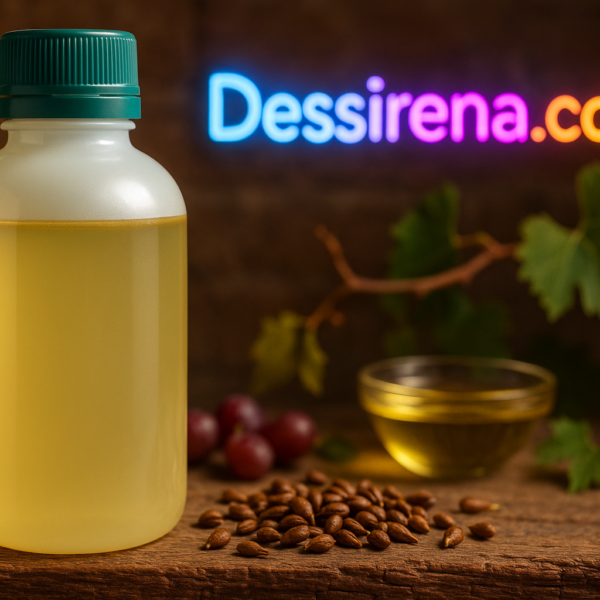 Aceite de Pepita de Uva – Puro – Para Serum Facial y Cosmetica DIY – No Comedogenico y Ligero