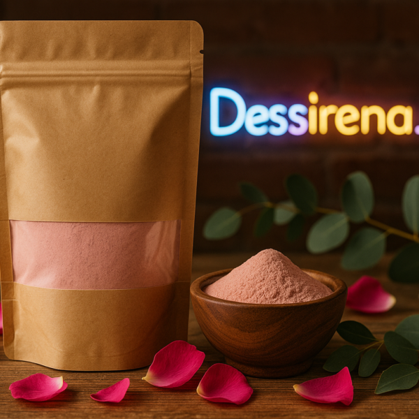 Arcilla Rosa Cosmetica – Para Mascarillas Faciales DIY – Suave y Tonificante