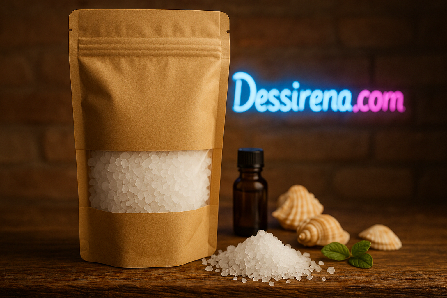 Sal de Mar Pura – Para Sales de Baño y Exfoliantes DIY – Exfoliante y Relajante