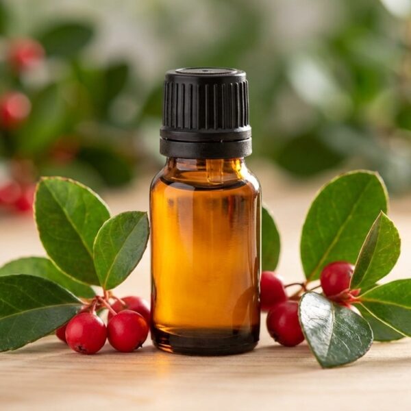 Aceite Esencial Winter Green – Para Bálsamos y Ungüentos DIY – Efecto Analgésico y Calor