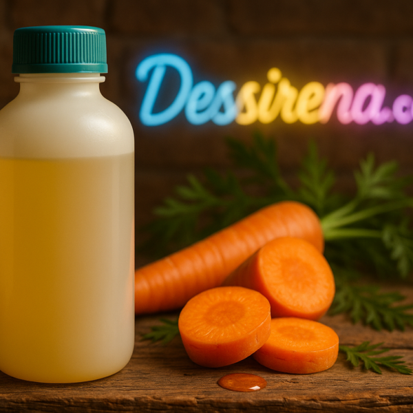 Aceite de Zanahoria Puro – Para Cosmetica DIY – Colorante y Antioxidante Natural