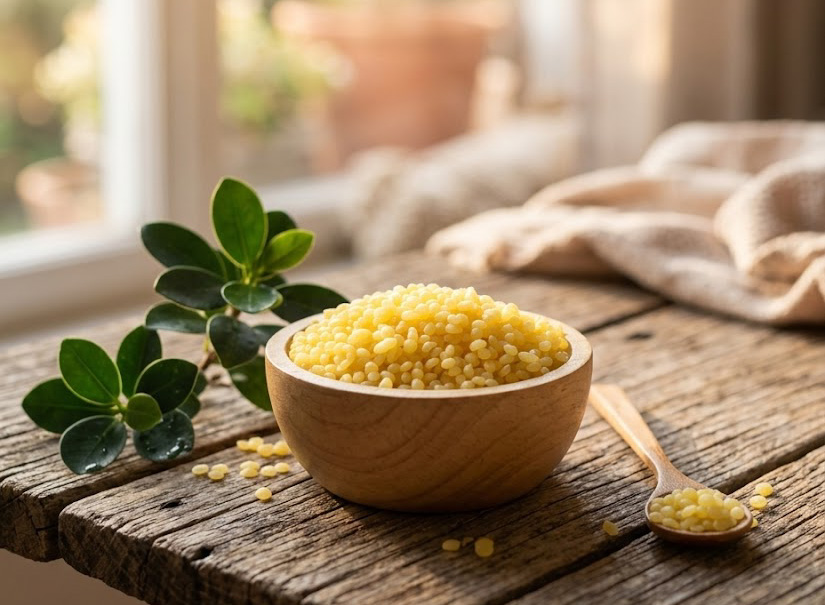 Cera Candelilla Pura – Para Cosmetica Artesanal – Emoliente y Endurecedor Natural